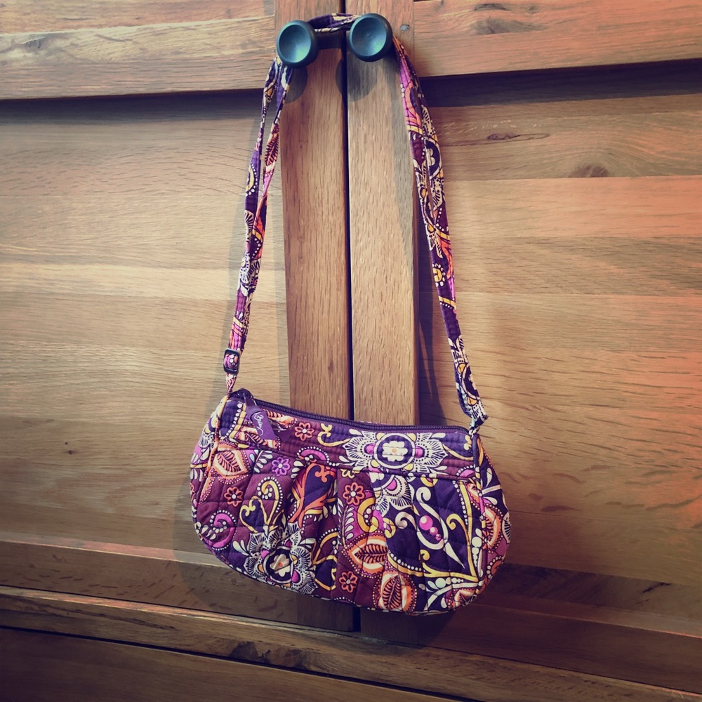 Vera Bradley—Frannie Crossbody Purse—Sunset Safari